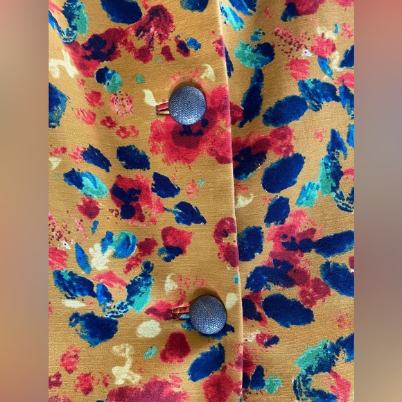 Anthropologie Elevenses Cotton Twill Boho Jacket - Picture 3 of 8